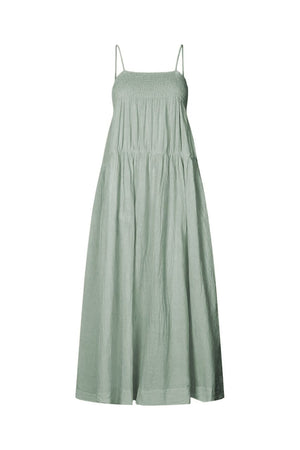 RABENS SALONER cotton maxi dress "DODO" mint (C)