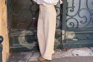 HAPPY HOUSE Le pantalon "OVERSIZE" sable