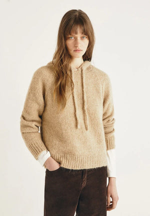 MASSCOB Woolmix Sweater "POLINA" camel