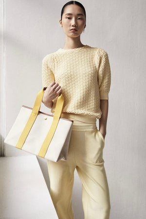 RUE DE VERNEUIL Shopper M "Essential" yellow