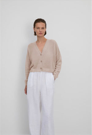 FFC Pullunder Cardigan "15025" light sand