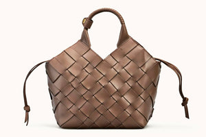 CALAJADE Ledershopper "MISU" MEDIUM - toffee