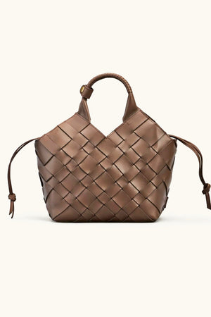 CALAJADE Ledershopper "MISU" MEDIUM - toffee