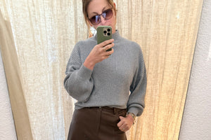 DEA KUDIBAL Strickpullover "SIADEA" grau mélange