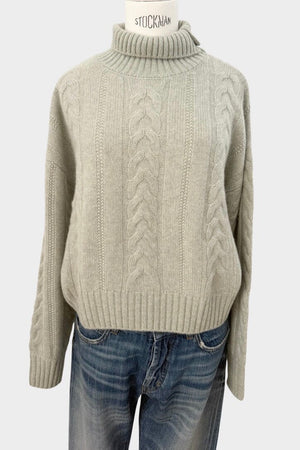 NOTSHY Rollkragen Pullover "GINA" almond chiné