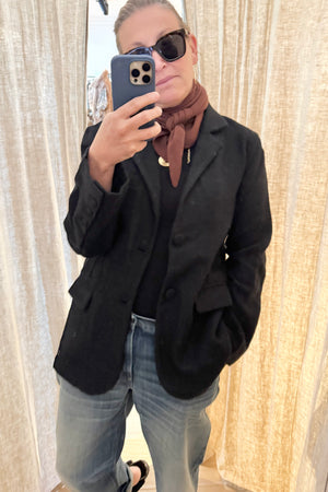 HAPPYHAUS oversized "LE BLAZER" black