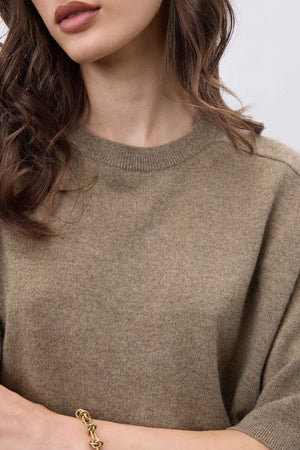 NOTSHY cashmere sweater "TINI" beige chiné
