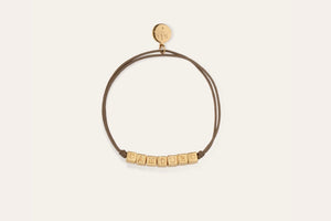 GAS BIJOUX "RIVAGE" bracelet gold plated