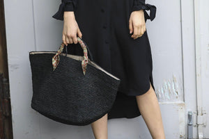 IBELIV "VANILLA" Strandkorb schwarz