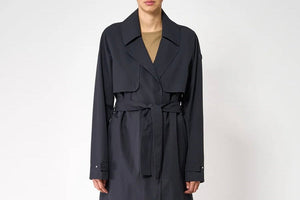 Tantä Regentrench Coat "TAGE" dark navy