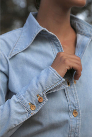 HAPPY HOUSE La Chemise "VINTAGE" off-white