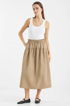 SOSUE Baumwolljupe "PALMA" beige