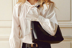 VANESSA BRUNO Baumwollbluse "FATIMA" weiss