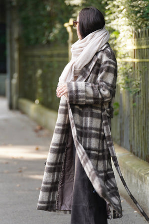 DEA KUDIBAL Woolcoat "CLORISSA" Beaver Check