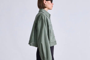 APIECE APART Cotton/Cashmere Cardigan "Ellen" cream