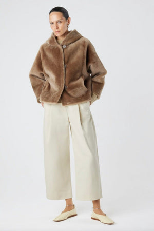 GUSHLOW AND COLE Curly Toscana fur scarf