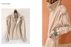 CLARAMONTE Woolbomber "MAINA" sand