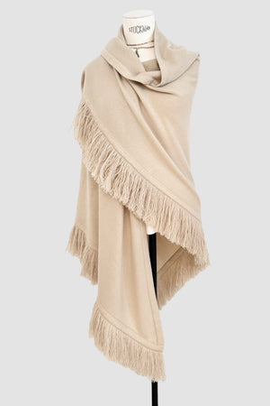 Choice by Réjane Rosenberger Cashmere Poncho grey