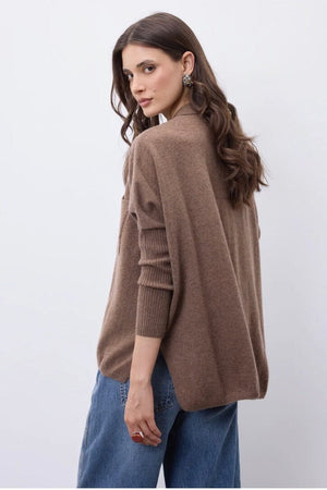 NOTSHY cashmere sweater "TINI" beige chiné