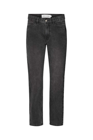 RABENS SALONER Cropped Jeans "FINE" black wash