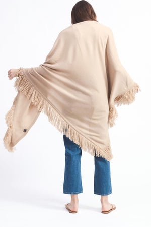 Choice by Réjane Rosenberger Cashmere Poncho grey