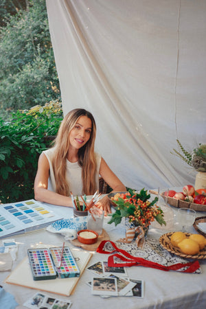 VELVET BY CLEO WADE Nikkituch "NOLA07" rust