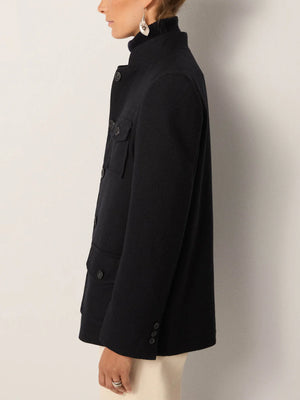 MAISON HOTEL Woolmix Blazer "LUCIEN" night marine