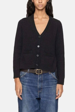 SEA NEW YORK Strickjacke "SHANNA" schwarz