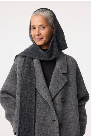 KNIT TED Kapuzenschal "Betsy" antra