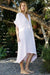 9seed - Tunisia Caftan Dress white