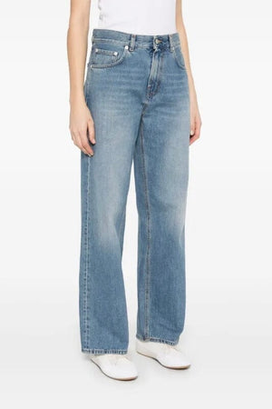 HAIKURE wide jeans "BONNIE" dive blue wash