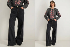 STELLA FOREST jeans "GINEVRA" dark blue