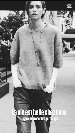 FFC pullover short sleeve "15028" camel