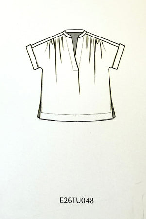 STELLA FOREST cotton blouse "ISOLDE" off-white