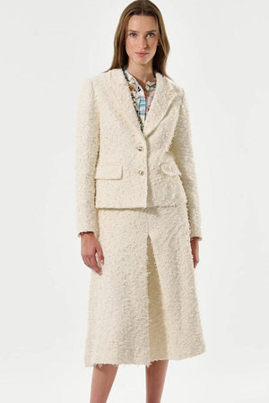DEA KUDIBAL Baumwollblazer "MARTINE" creme