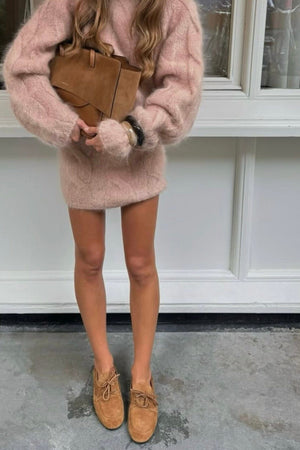 ODARE Slipper "DIVA" natural suede