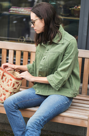 HAPPY HOUSE die Jeansjacke "KIMONO" jeans