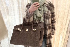 DEA KUDIBAL Woolcoat "CLORISSA" Beaver Check