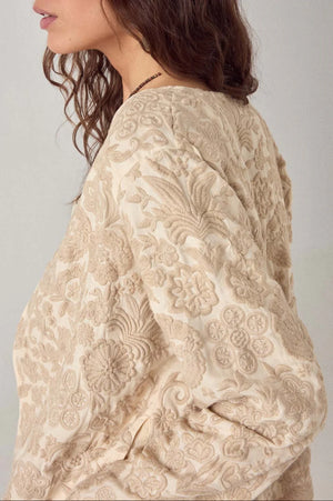 MAISON HOTEL Baumwolljacke "AKASH" pearl