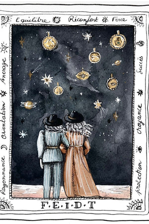 FEIDT JEWELRY PARIS Creolen "Soleil" 18K gold