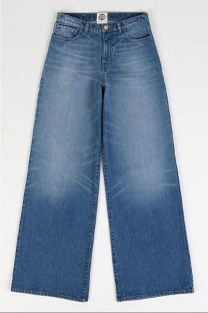 HAPPY HOUSE Le Pantalon - Jeans "BAGGY" bleu wash