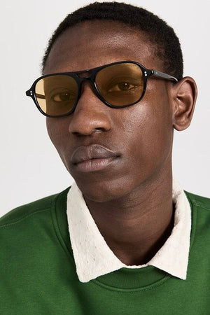 GARRETT LEIGHT Sunglasses "Morningside" Olive Gradient