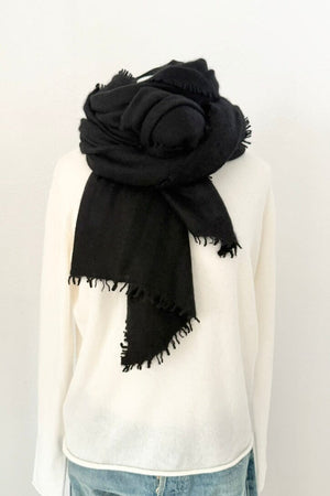 Choice by Réjane Rosenberger cashmere scarf antra (MS-222)