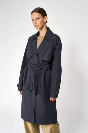 Tantä Regentrench Coat "TAGE" dark navy