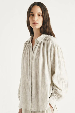 MASSCOB Baumwoll - Bluse "PIPPA" snow