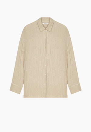 MASSCOB Baumwollbluse "Calimera" sand