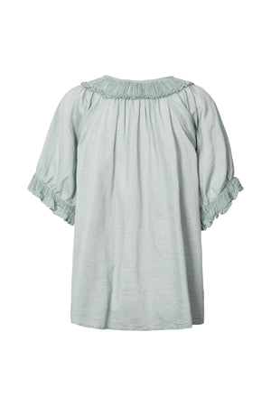 RABENS SALONER Baumwollbluse "DORITA" sage
