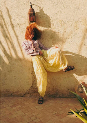 CLARAMONTE Baumwoll Bolerojäckli "TATOO"