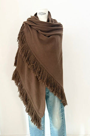 Choice by Réjane Rosenberger Cashmere Poncho navy