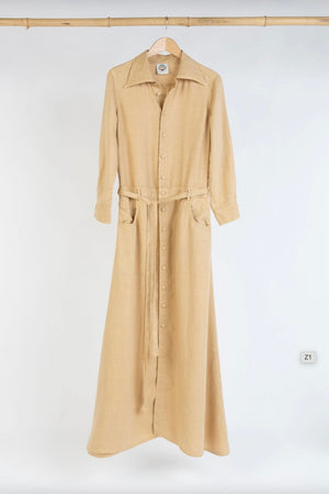 HAPPY HOUSE Jump Kleid "TROMPE L'Oeil" sand